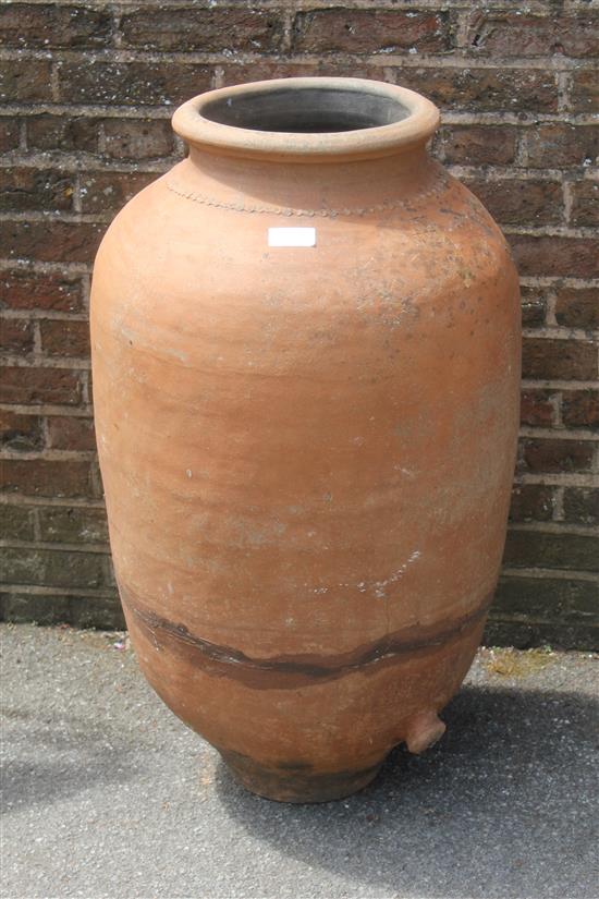 Large terracotta pot